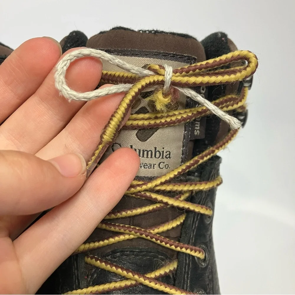 Columbia Bugaboot original lace up winter boots Omni heat waterproof‎ men’s 7.5